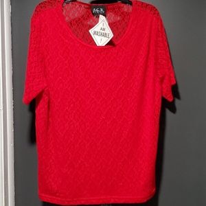 New with tags lace top sz 3x